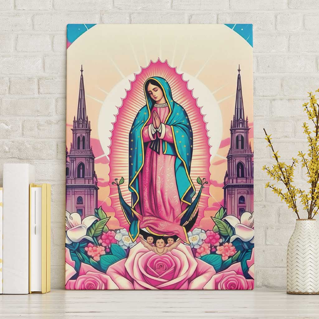 Our Lady of Guadalupe Canvas Wall Art Virgin Mary of Mexico - Wonder Print Shop