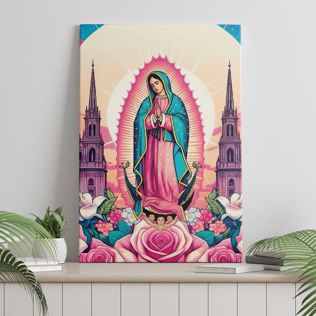 Our Lady of Guadalupe Canvas Wall Art Virgin Mary of Mexico - Wonder Print Shop