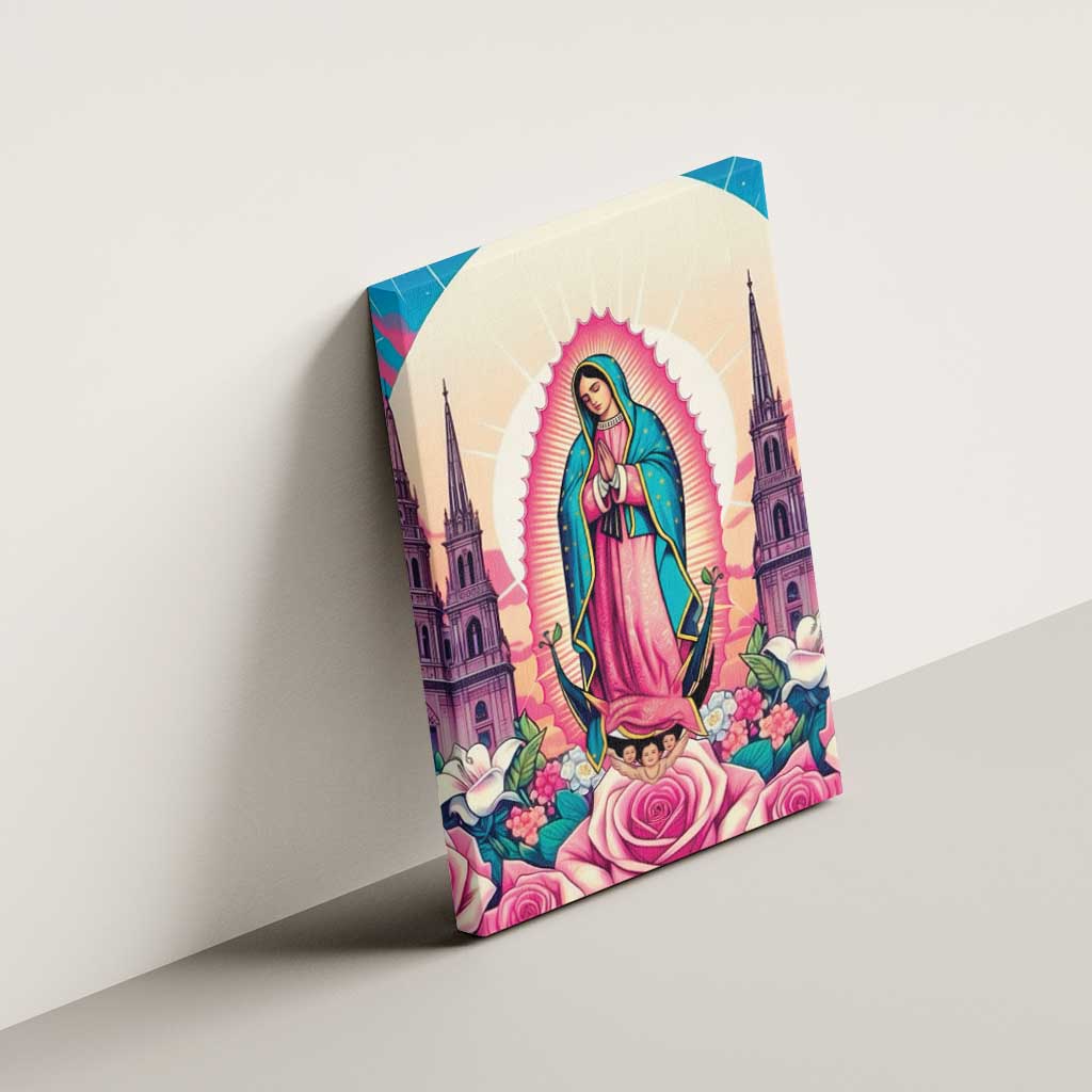 Our Lady of Guadalupe Canvas Wall Art Virgin Mary of Mexico - Wonder Print Shop