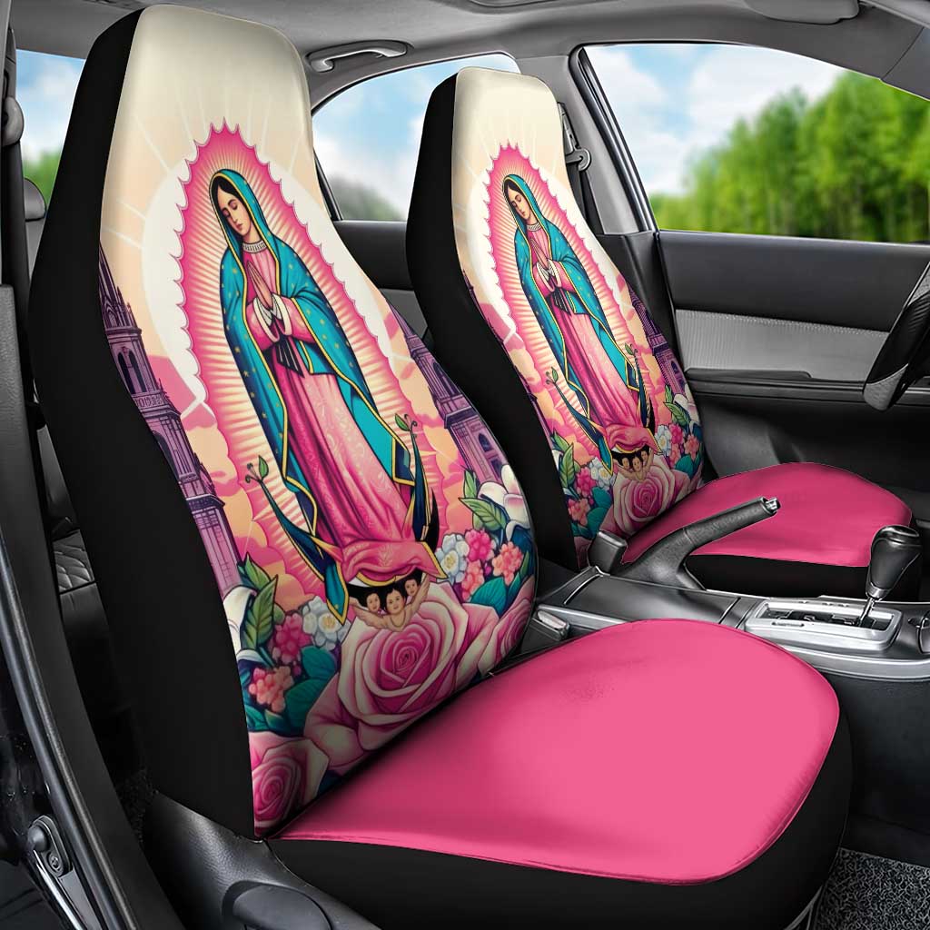 Our Lady of Guadalupe Car Seat Cover Virgin Mary of Mexico - Wonder Print Shop