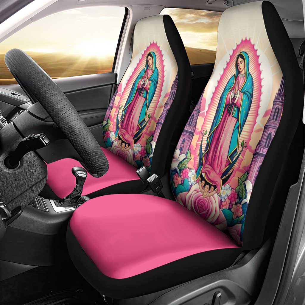 Our Lady of Guadalupe Car Seat Cover Virgin Mary of Mexico - Wonder Print Shop