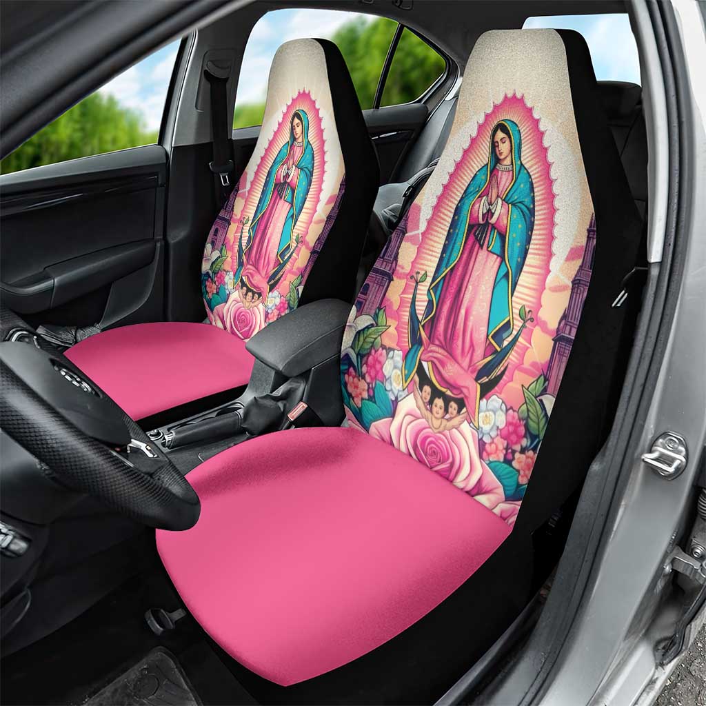 Our Lady of Guadalupe Car Seat Cover Virgin Mary of Mexico - Wonder Print Shop