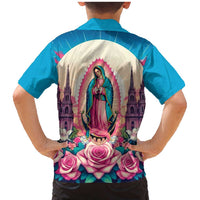 Our Lady of Guadalupe Family Matching Mermaid Dress and Hawaiian Shirt Virgin Mary of Mexico - Wonder Print Shop