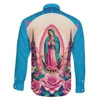 Our Lady of Guadalupe Family Matching Summer Maxi Dress and Hawaiian Shirt Virgin Mary of Mexico - Wonder Print Shop