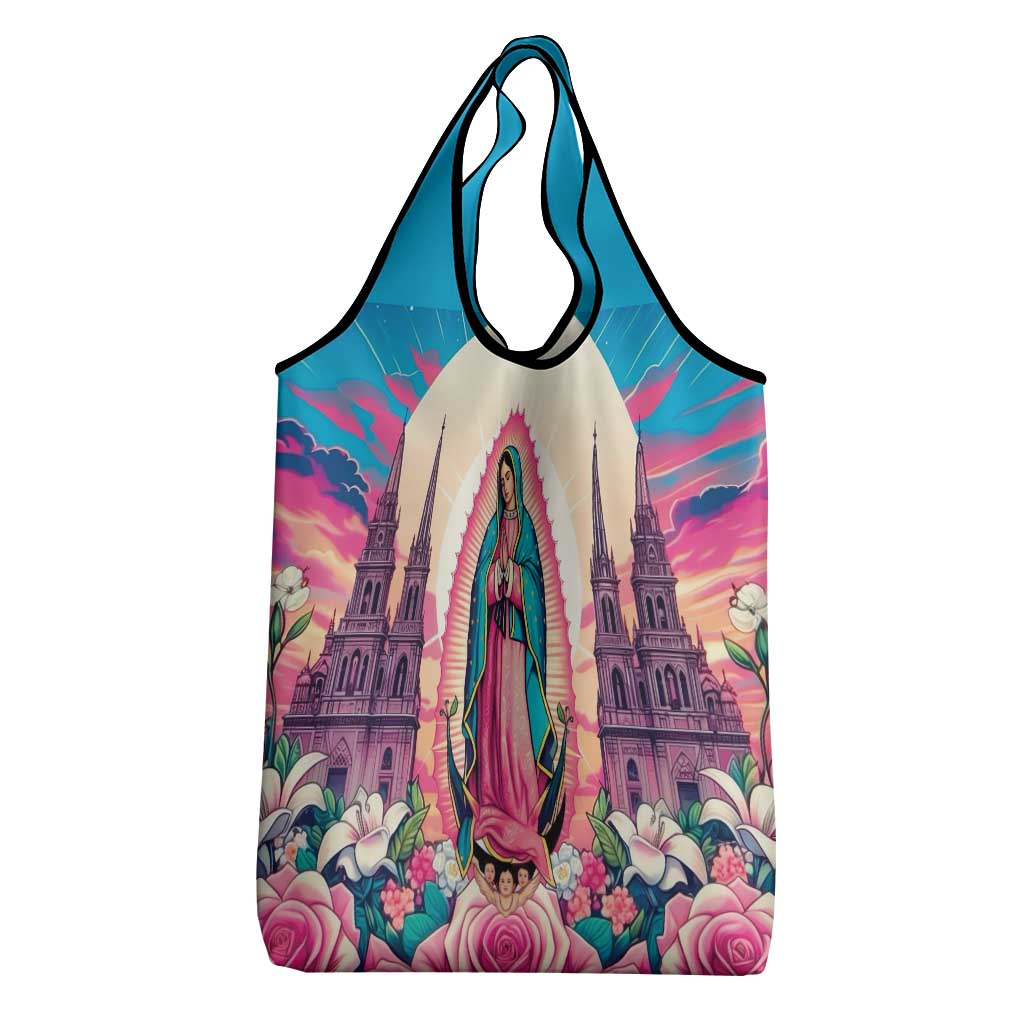 Our Lady of Guadalupe Grocery Bag Virgin Mary of Mexico - Wonder Print Shop