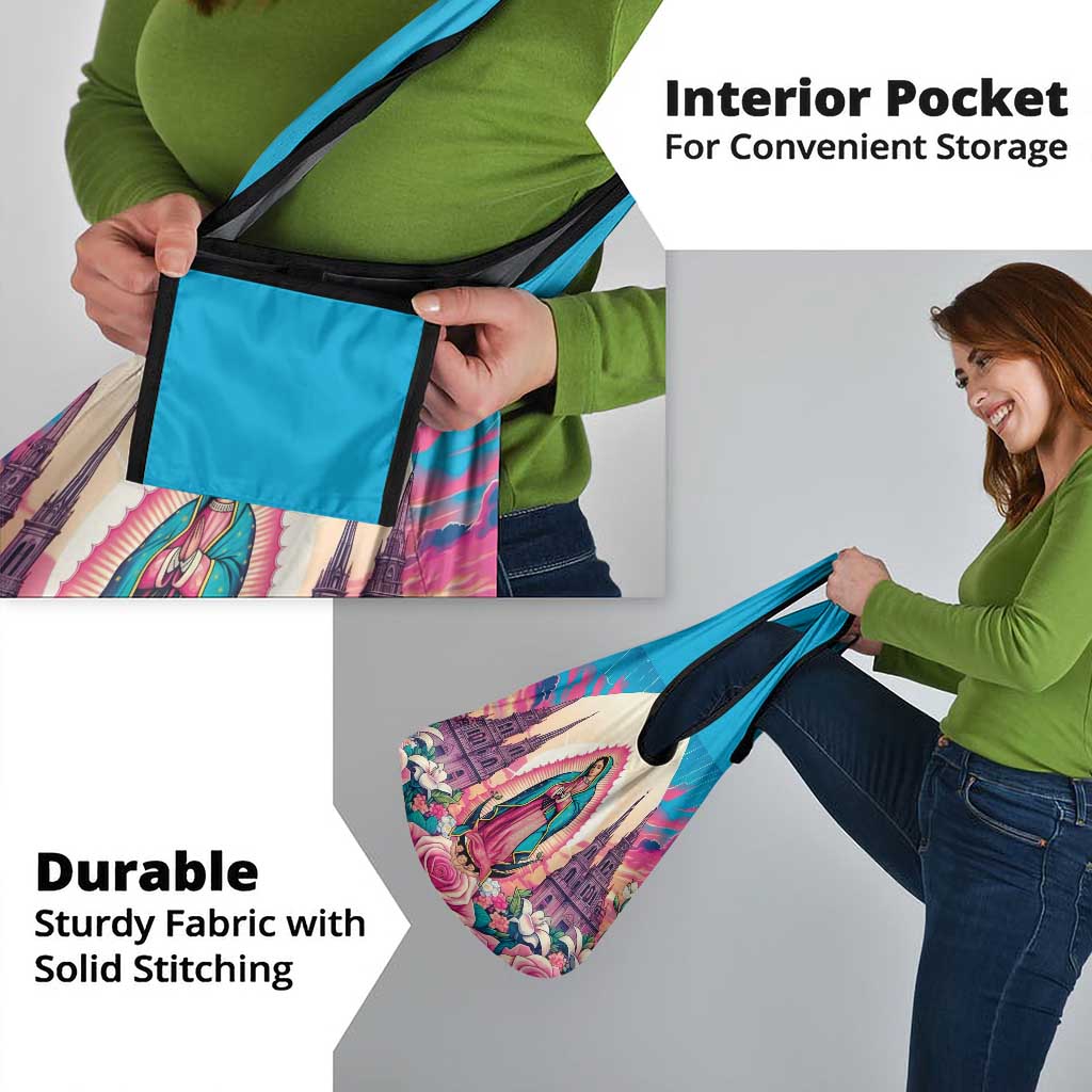 Our Lady of Guadalupe Grocery Bag Virgin Mary of Mexico - Wonder Print Shop