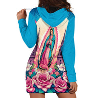 Our Lady of Guadalupe Hoodie Dress Virgin Mary of Mexico - Wonder Print Shop