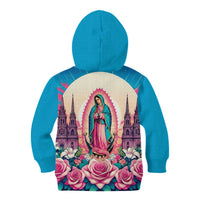 Our Lady of Guadalupe Kid Hoodie Virgin Mary of Mexico - Wonder Print Shop