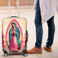 Our Lady of Guadalupe Luggage Cover Virgin Mary of Mexico - Wonder Print Shop