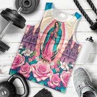 Our Lady of Guadalupe Men Tank Top Virgin Mary of Mexico - Wonder Print Shop