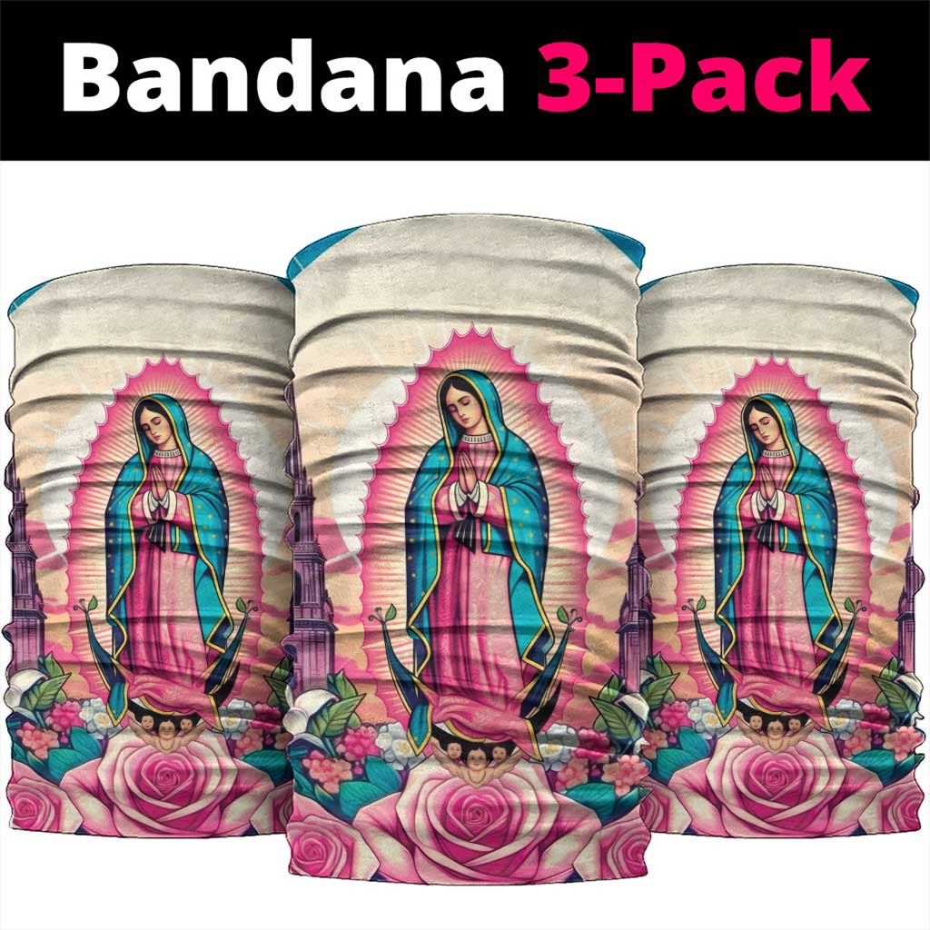 Our Lady of Guadalupe Neck Gaiter Virgin Mary of Mexico - Wonder Print Shop