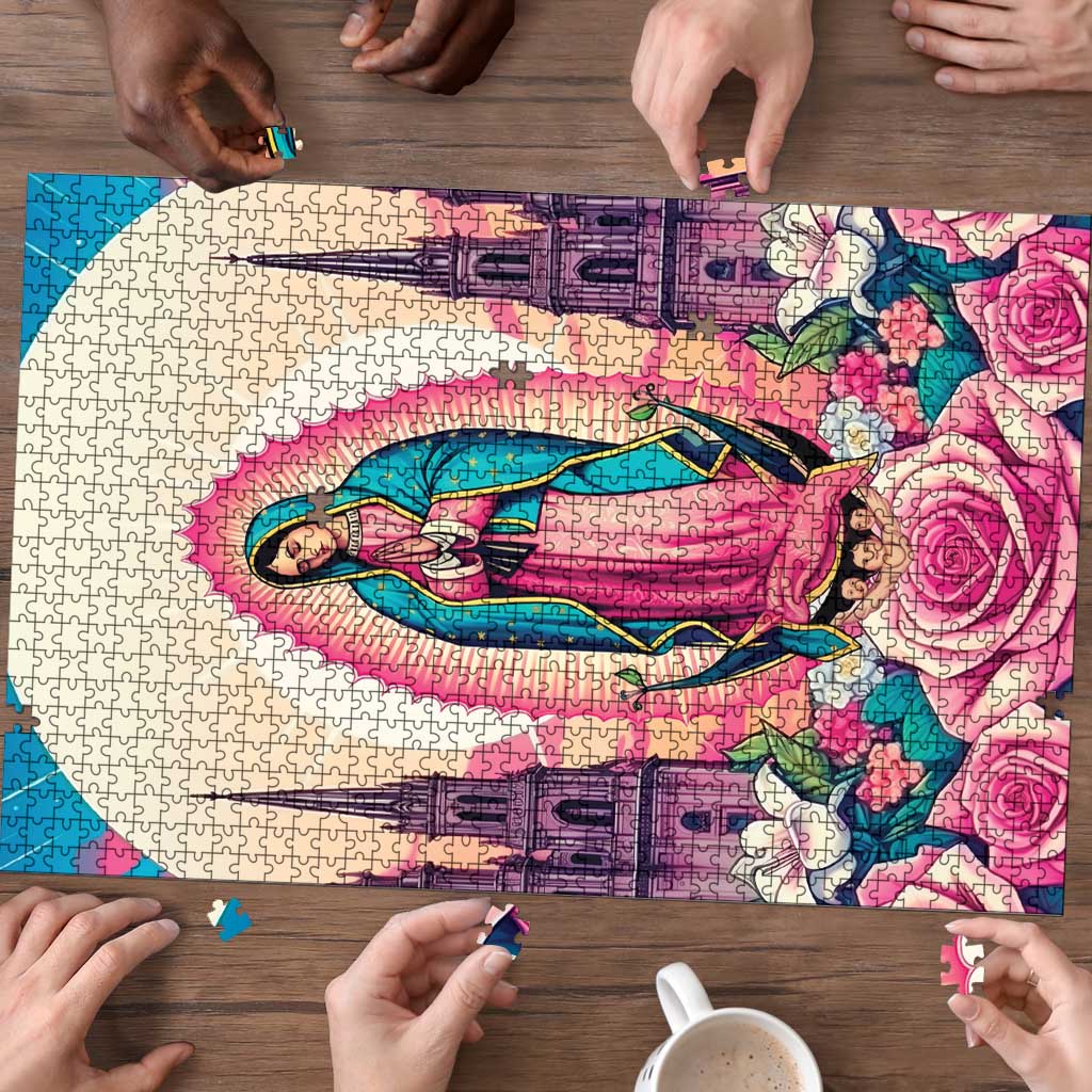 Our Lady of Guadalupe Puzzle Virgin Mary of Mexico - Wonder Print Shop