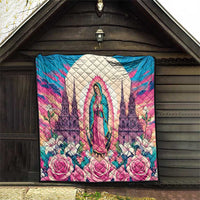 Our Lady of Guadalupe Quilt Virgin Mary of Mexico - Wonder Print Shop