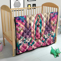 Our Lady of Guadalupe Quilt Virgin Mary of Mexico - Wonder Print Shop