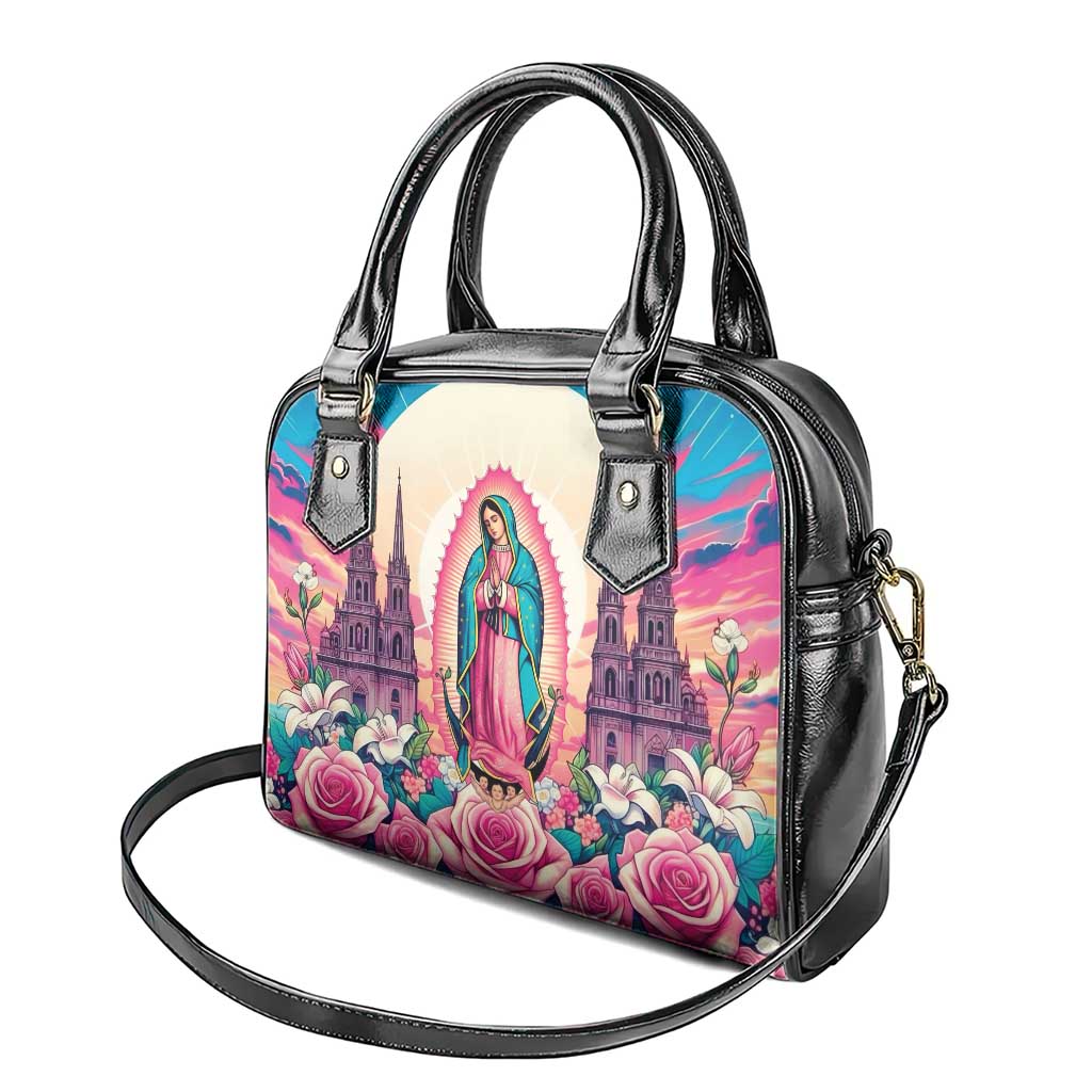 Our Lady of Guadalupe Shoulder Handbag Virgin Mary of Mexico - Wonder Print Shop
