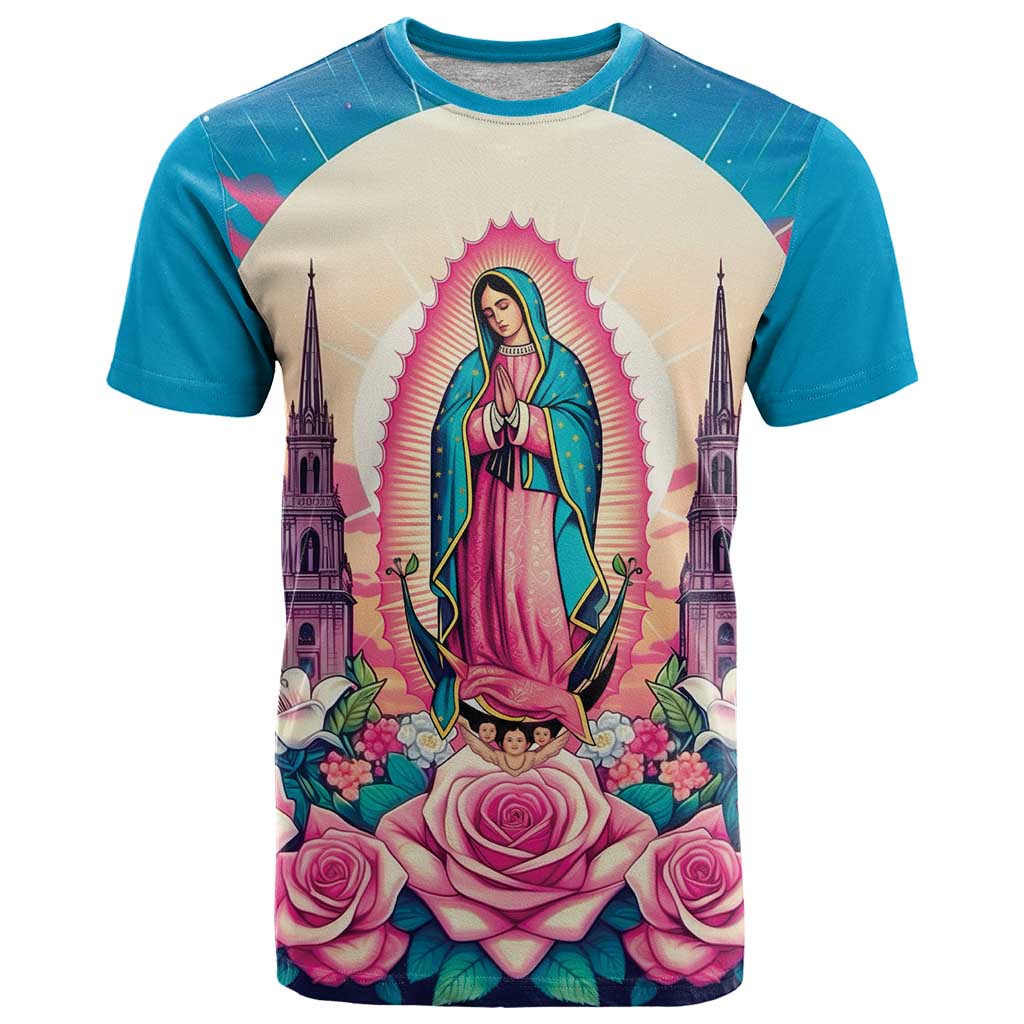 Our Lady of Guadalupe T Shirt Virgin Mary of Mexico - Wonder Print Shop