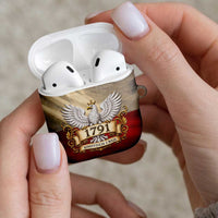 Poland Constitution Day 1791 AirPods Case Polska Konstytucja 3 Maja Pride White Eagle