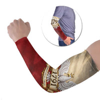 Poland Constitution Day 1791 Arm Sleeves Polska Konstytucja 3 Maja Pride White Eagle