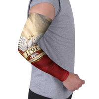 Poland Constitution Day 1791 Arm Sleeves Polska Konstytucja 3 Maja Pride White Eagle