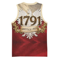 Poland Constitution Day 1791 Basketball Jersey Polska Konstytucja 3 Maja Pride White Eagle