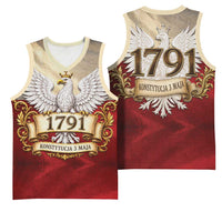 Poland Constitution Day 1791 Basketball Jersey Polska Konstytucja 3 Maja Pride White Eagle