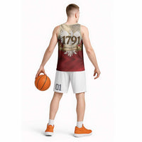 Poland Constitution Day 1791 Basketball Jersey Polska Konstytucja 3 Maja Pride White Eagle