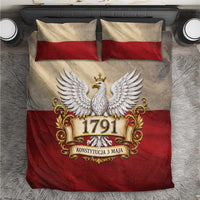 Poland Constitution Day 1791 Bedding Set Polska Konstytucja 3 Maja Pride White Eagle
