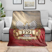 Poland Constitution Day 1791 Blanket Polska Konstytucja 3 Maja Pride White Eagle