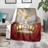 Poland Constitution Day 1791 Blanket Polska Konstytucja 3 Maja Pride White Eagle