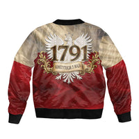 Poland Constitution Day 1791 Bomber Jacket Polska Konstytucja 3 Maja Pride White Eagle