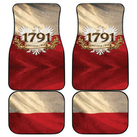 Poland Constitution Day 1791 Car Mats Polska Konstytucja 3 Maja Pride White Eagle