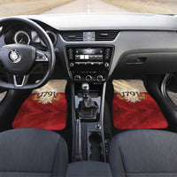 Poland Constitution Day 1791 Car Mats Polska Konstytucja 3 Maja Pride White Eagle
