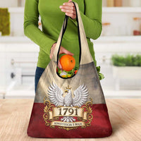 Poland Constitution Day 1791 Grocery Bag Polska Konstytucja 3 Maja Pride White Eagle