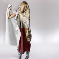 Poland Constitution Day 1791 Hooded Blanket Polska Konstytucja 3 Maja Pride White Eagle