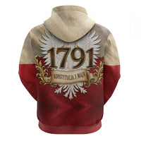 Poland Constitution Day 1791 Hoodie Polska Konstytucja 3 Maja Pride White Eagle