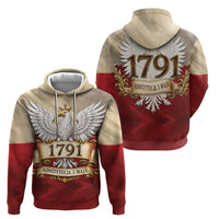 Poland Constitution Day 1791 Hoodie Polska Konstytucja 3 Maja Pride White Eagle