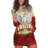 Poland Constitution Day 1791 Hoodie Dress Polska Konstytucja 3 Maja Pride White Eagle