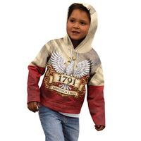 Poland Constitution Day 1791 Kid Hoodie Polska Konstytucja 3 Maja Pride White Eagle