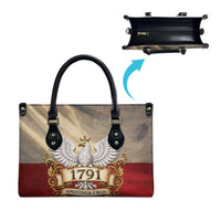 Poland Constitution Day 1791 Leather Bag Polska Konstytucja 3 Maja Pride White Eagle