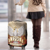 Poland Constitution Day 1791 Luggage Cover Polska Konstytucja 3 Maja Pride White Eagle