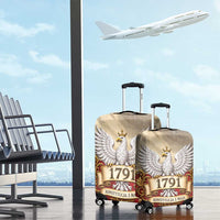 Poland Constitution Day 1791 Luggage Cover Polska Konstytucja 3 Maja Pride White Eagle