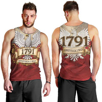 Poland Constitution Day 1791 Men Tank Top Polska Konstytucja 3 Maja Pride White Eagle