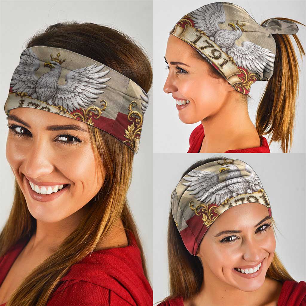 Poland Constitution Day 1791 Neck Gaiter Polska Konstytucja 3 Maja Pride White Eagle