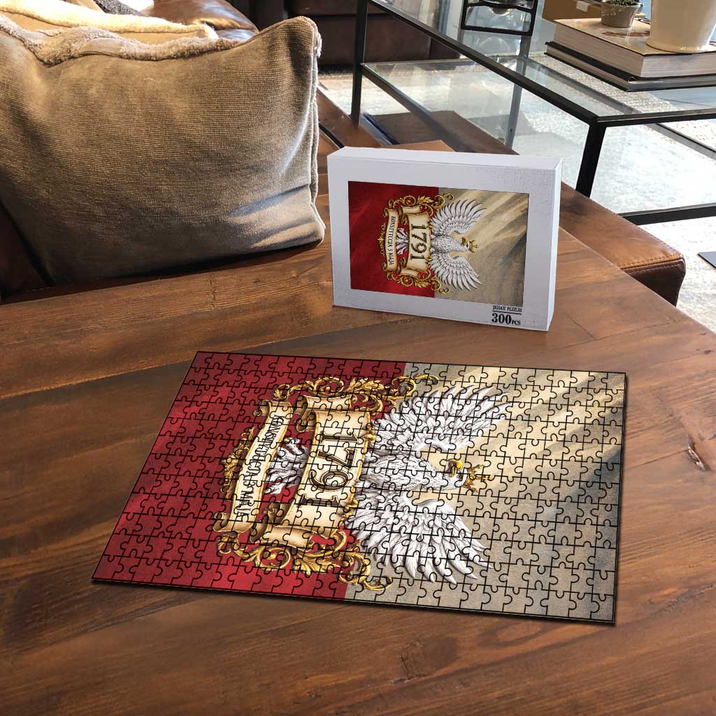 Poland Constitution Day 1791 Puzzle Polska Konstytucja 3 Maja Pride White Eagle