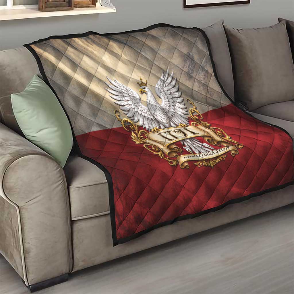 Poland Constitution Day 1791 Quilt Polska Konstytucja 3 Maja Pride White Eagle