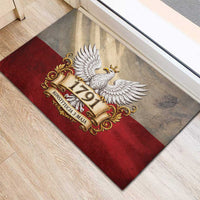 Poland Constitution Day 1791 Rubber Doormat Polska Konstytucja 3 Maja Pride White Eagle
