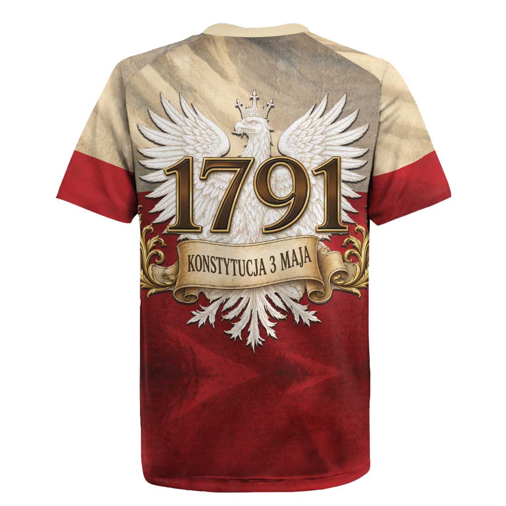 Poland Constitution Day 1791 Rugby Jersey Polska Konstytucja 3 Maja Pride White Eagle