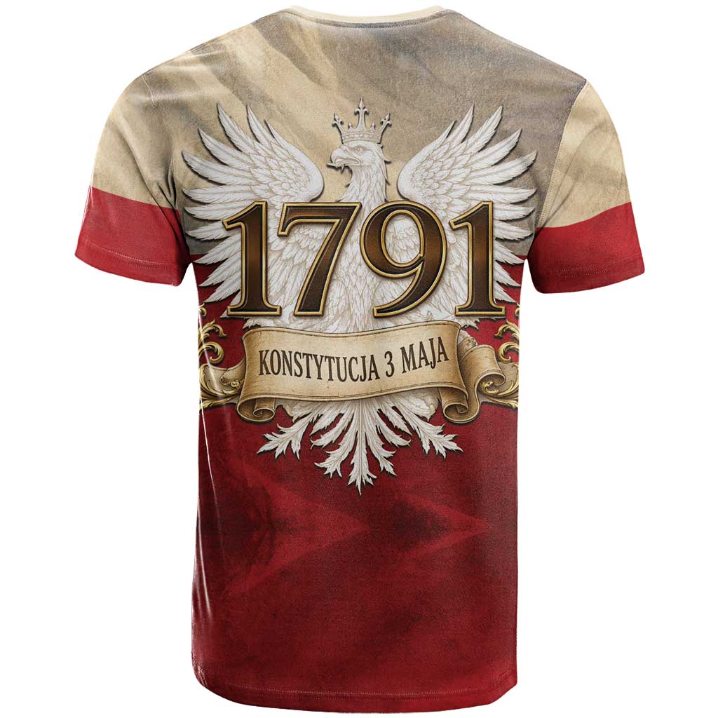 Poland Constitution Day 1791 T Shirt Polska Konstytucja 3 Maja Pride White Eagle