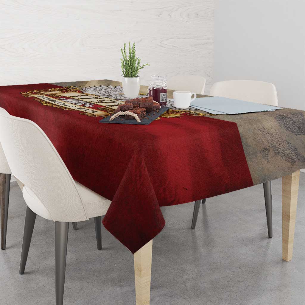 Poland Constitution Day 1791 Tablecloth Polska Konstytucja 3 Maja Pride White Eagle