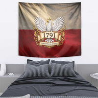 Poland Constitution Day 1791 Tapestry Polska Konstytucja 3 Maja Pride White Eagle